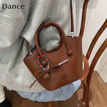 Women Fashion Backpacks, School Backpack - 黑色 - 查看 4