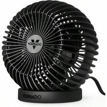 SPHERE Personal Adjustable Fan For Desktop,  Bedside,  Table Top,  Desk,  Black - Multicolor - View 2