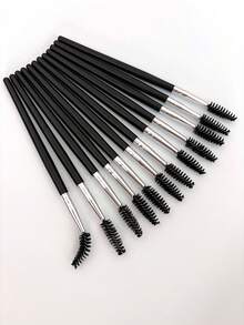 12pcs/2pcs Multi-Color Multi-Function Portable Spiral Lash & Eyebrow Brush (Y-A01),Eyebrow Brush,Eyeshadow Brush,Spoolie,Spoolie Brush