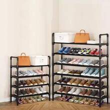 1件套2层/3层/4层/5层/6层简易鞋架门口多层家用鞋柜学生宿舍收纳柜鞋架