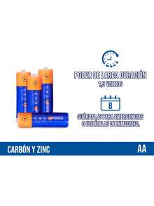 DTI Baterias Pilas Aa Control Expert Paquete 60 Piezas Mayoreo - Café integral - Ver 2