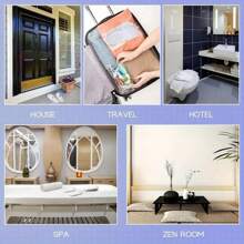 1/3/6pairs White/Yellow Shoe Edge Slippers, Neutral Spa Slippers, Loose Hotel Slippers, Hotel Bathroom Slippers, For Guests To Use, Non Slip Sole, Closed Toe, Fluffy, No Power Required, Suitable For Bathrooms, Living Rooms, Hotels, And Shoeless Homes Back To School