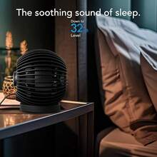 SPHERE Personal Adjustable Fan For Desktop,  Bedside,  Table Top,  Desk,  Black - Multicolor - View 7