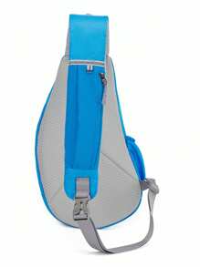 1 pieza Mochila de nailon, bolsa deportiva y de ocio para exteriores, bolsa de pecho para ciclismo, riñonera multiusos de gran capacidad y peso ligero, bolsa de mensajero impermeable para viajes