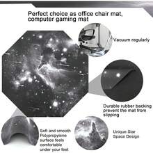 Chair Mat For Hardwood Floor Anti Slip Office Chair Mat For Carpet Desk Chair Mat Computer Chair Mat Floor Protector For Office Gaming Room, 4Ft, Octagon Grey - 4Ft_ - View 5
