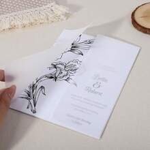 20/30pcs Luxury Pre-Folded Vellum Envelopes, Fits 5x7 Inch Invitations - 5x7 Inch Vellum Envelopes - 115gsm Wedding Invitation Packaging Paper - Transparent, Suitable For School Supplies And Back To School Season - Translucent - View 10