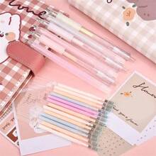 2/4/6 支速干胶水笔，可伸缩细尖圆珠笔，大学必备，像写字一样涂胶，易于控制，适用于手工制作、剪贴簿、卡片制作、办公用品、学校用品、返校 - 彩色 - 查看 5