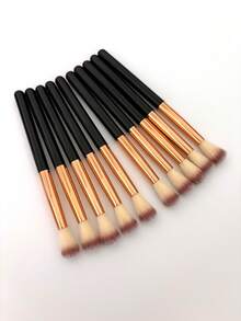 10pcs/6pcs/2pcs Soft And Fluffy Eyelash Shampoo Brushes, Suitable For Washing, Lengthening, Cleaning Eyelashes, Shower, Makeup Eyelash & Eyeshadow Brush Set,Eyebrow Brush,Eyeshadow Brush,Spoolie,Spoolie Brush