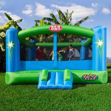 Casa hinchable 'Big Ol Bouncer' con soplador - Tamaño grande - Calidad premium - Para 6 jugadores - Multicolor - Ver 2
