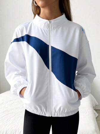 Women's Outdoor Sports Jacket, Comfortable And Fashionable For Autumn/Winter Wear