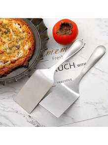 1pc Multi-Function Stainless Steel Kitchen Spatula - Steak Flipper, Slotted Spoon, Pancake Turner, Essential Cooking Tool