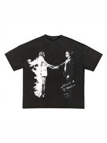 " ""Heroes & Villains"" T-Shirt, Garment Dyed, Music Apparel"