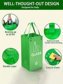 120L大容量可折叠垃圾桶，防水防污，便携式，适用于家庭厨房、户外露营、庭院落叶，多功能，适用于多种场景，易于存放，随身携带 - 彩色 - 查看 5