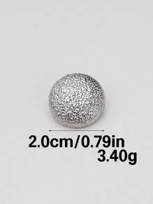 10pcs/Bag Assorted Sizes Textured Asymmetrical Round Metal Buttons For Coats, Sweaters, Jackets, Suits, Uniforms - Versatile Hand-Sewn Fashion Decorative Button Set In Golden, Silvery, Bronze