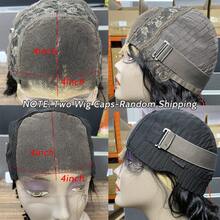 Brazilian Hair Loose Deep Wave Wig 4x4 Transparent Lace Closure Wigs For Women Pre Plucked Natural Hairline Remy Human Hair Wigs, 180% Density, 16-34 Inch, Natural Black Hair, Elegant & Glamorous Daily Look, Wedding Party Gift - Natural & Black - View 6