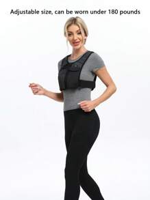 Einstellbare Riemen Laufweste Rucksack - Nur Handwäsche, leichter atmungsaktiver Stoff, Reißverschluss, praktische Taschen (geeignet für Oberschüler), Outdoor-Sport, Radfahren, Wanderrucksack, nicht wasserdichte Softshell, mit Handytasche - Unisex