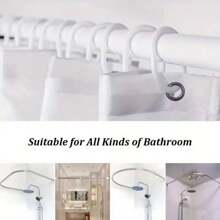 1/3/4 Stücke Löwen- und Rotrosendesign wasserdichter Polyester Duschvorhang, begehbare Duschvorhang mit 12 Haken, rutschfeste Badematte, Toilettensitzabdeckung und U-förmige Auflage, moderne Badezimmer Accessoires, Heim- und Badezimmerdekoration für den Schulanfang