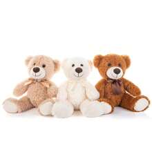 3 paquetes de osos de peluche, animales de peluche a granel, lindos osos de peluche pequeños, osos de peluche pequeños para niños como decoración central en baby shower, 14 pulgadas