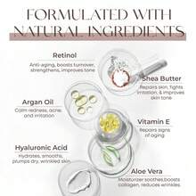 Crema hidratante de día y noche Skin 2.0 con Vitamina C y Colágeno - Probada dermatológicamente, iluminadora, antienvejecimiento, de belleza limpia, libre de crueldad, cuidado de la piel coreano para todo tipo de pieles - 1.69 oz (paquete de 2) - Retinol y vitamina E - Ver 6