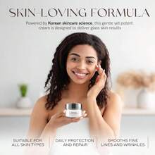 Crema hidratante de día y noche Skin 2.0 con Vitamina C y Colágeno - Probada dermatológicamente, iluminadora, antienvejecimiento, de belleza limpia, libre de crueldad, cuidado de la piel coreano para todo tipo de pieles - 1.69 oz (paquete de 2) - Retinol y vitamina E - Ver 7