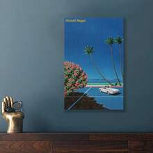 Framed Hiroshi Nagai Art Print Poster, Retro Wall Art Digital, Retro Wall Art, Retro Poster, Vintage Wall Art, Wall Decor, Printable Wall Art Modern Art Room Decoration For Bedroom, Living Room, Corridor, Office, Ideal Gift, Canvas Printin - Framed - View 4