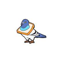 面包鸽珐琅别针时尚装饰胸针饰品翻领包徽章珠宝礼品 2025 新款背包适用于学校办公室配饰衬衫夹克圣诞节万圣节秋冬配饰，适合青少年、青年、男士、休闲、户外、运动、度假、毕业礼物、生日、日常穿着衣服别针有趣可爱的教师礼物服装配饰包饰 - 彩色 - 查看 5