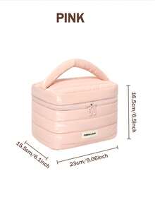 1 szt. Duża pojemność kosmetyczki, przenośna kosmetyczka, duża pojemność podróżna kosmetyczka organizer, czarna kosmetyczka dla kobiet dla dziewcząt podróżujących z uchwytem i przegrodą, wodoodporna kosmetyczka podróżna organizer na akcesoria, szampon, pełnowymiarowy pojemnik, kosmetyki, boho vibes, na wakacje na plaży, kolekcja łazienkowa, kolekcja sypialniana, duża pojemność