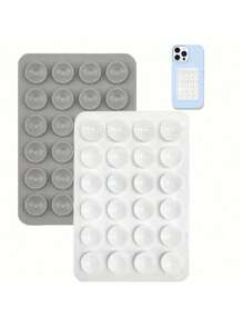 4 pezzi/2 pezzi Impugnatura in silicone per telefono, adatta a tutti i modelli di telefono, supporto adesivo per telefono, maniglia adesiva per telefono senza mani, supporto per impugnatura del telefono per selfie e video compatibile con , telefono Android, regalo per compleanni, famiglia, amici, supporto per telefono, accessori per telefono