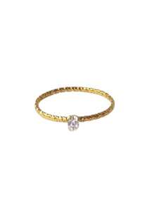 1PC Sparkling Premium Sense, Small Luxury, Mini Diamond Gold Ring, Diamond Ring, Women's Sky Star Ring, Temperament Jewelry