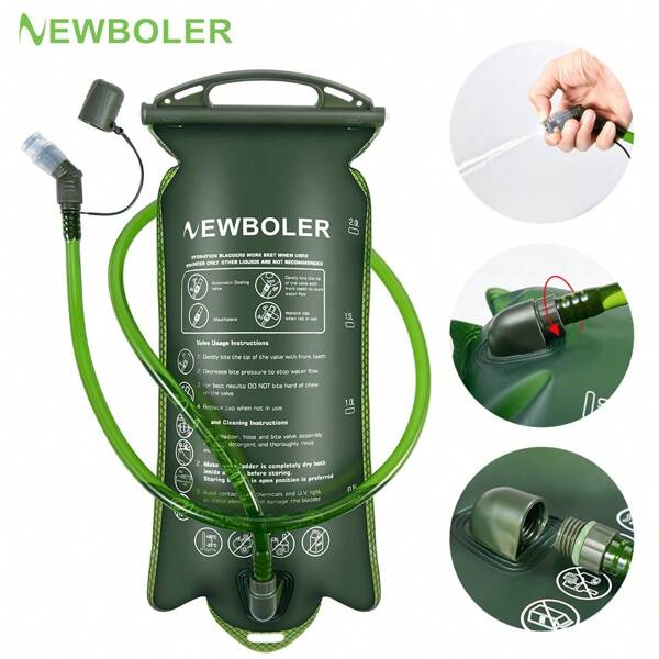 NEWBOLER NEWBOLER Water Bladder Water Reservoir Hydration Pack Storage Bag - 1L 1.5L 2L 3L Running Hydration Vest Backpack