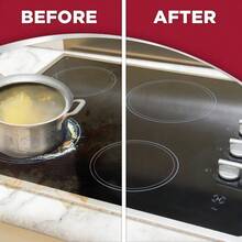 Cook Top Complete Cleaning Kit - Includes Cream, Scrubbing Pad And Scraper