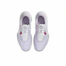 Nike Precision 6 防滑低帮篮球鞋，白色和紫色，男款 - 紫色 - 查看 5