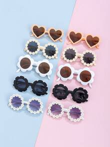 10pcs/Set Stylish Multi-Shaped Glasses Suitable For Travel, Photography, Outdoor Activities - Multicolor - View 16