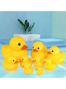 Bathtub Toys, Rubber Floating Pool Toys, Cute Interesting Yellow Rubber Duck, Suitable Gift For Boys And Girls