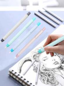 1 pezzo Gomma per matita personalizzata, gomma colorata a macaron, gomma per matita creativa, gomma personalizzata con nome/testo/logo, adatta per cancellare arte e pittura, scrittura quotidiana, forniture per ufficio e scuola, prevenzione della perdita, regali per la prima infanzia, ritorno a scuola, forniture per l'apprendimento scolastico
