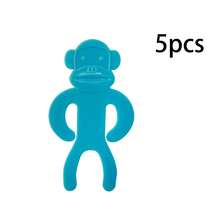 5件猴形袜夹，晾衣架，袜子固定器，家用塑料小工具 - 彩色 - 查看 9