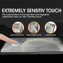 3 Stücke Hochauflösender Gehärteter Glas Bildschirmschutz für Galaxy/Redmi