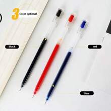 10 Stück hochwertige Kugelschreiber mit 0,5 mm Spitze, schwarz, rot, blau, geeignet zum Unterschreiben, Zeichnen, Skizzieren, Büro, Schule, Zuhause, Schulanfang, Multifunktional