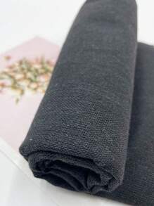 1 Stück 50*150cm leinenähnliches Kreuzstich-Gewebe, handgestickter Tischdecke, einfarbiger DIY-Stoff für Kleidung, Basteln, Pflanzendekor, Kreuzstich