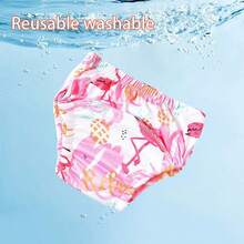 5pcs Reusable Baby Training Pants, Waterproof Washable Infant Cloth Diaper Covers, Breathable Potty Training Underwear - Multicolor - View 5