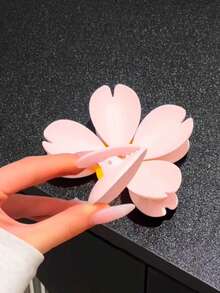 Cherry Blossom Sealing Clips And Magnetic Fridge Magnets For Kitchen Organization, Small Clips For Snack Sealing, Creative Magnetic Sticker 3d Stereoscopic Set To Keep Freshness In Pantries And Lunch Boxes, Ideal For Fridge Door Organization, Snack Packs, Fruit And Vegetable Storage, Reusable Clip System With Strong Grip, Easy Clip-On Clip-Off, Spring Decor Accent For Counters And Cabinets, Suitable For Home, Dorm, And Apartment Kitchens - Multicolor - View 7