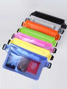 Personalized Name Waterproof Mobile Phone Bag, Personalized Waterproof Mobile Phone Bag, Universal Waterproof Mobile Phone Bag, Swimming Beach Protective Case, Bridesmaid Gift, Party Small Gift Waterproof Floating Laser Mobile Phone Bag - Multicolor - View 8