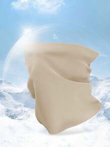 Airkeet Solid Color Ice Silk Multifunctional Headscarf Is Suitable For Summer Outdoor Sports, Cool And High Elasticity Headscarf.