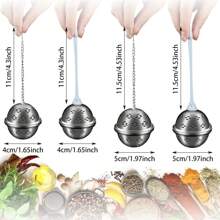1 Peça Infusor de Chá em Aço Inoxidável, Coador de Chá, Bola de Chá, Filtro Reutilizável para Folhas de Chá e Especiarias para Infusão de Chá, Preparo de Ervas, Cozimento de Sopas e Especiarias, De Volta às Aulas
