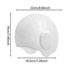 Swimming Hat, 1pc Sports Swim Silicone Hat, Stretchy Comfortable Long Hair Ear Protector Hat For Swimming Pool, Beach Essentials, Beach Accessories, Pool Float - Multicolor - View 10