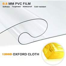 Local Delivery-- Clear Backpack Transparent Heavy Duty Bookbag See Through Bag For College Work Travel Security, Black