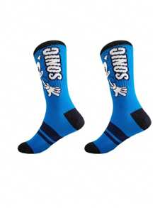 Personalized Cartoon Sound Boy Children's Mid-Tube Socks, Sports Socks For Boys And Girls, Comfortable And Beautiful, Socks For Outside