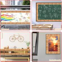 1 Roll 32.8Ft Colorful Classroom Borders For Bulletin Board Scalloped Bulletin Board Borders Trim Bulletin Board Decorations Bulletin Borders For Classroom Bulletin Board Decor, 1pc Scallop Colorful Bulletin Board Border, Back To School Decor, Classroom Bulletin Board Border, Sticker For Bulletin Boards, Desks, Lockers, Chalkboards, Bulletin Boards, Classroom Or Home School Decor - Multicolor - View 11