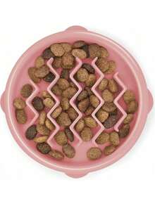 Outward Hound Fun Feeder Slo Bowl, Slow Feeder Dog Bowl, Medium/, Turquoise