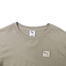 Puma 男士基本款短袖针织圆领T恤 63486868 - 灰色 - 查看 3